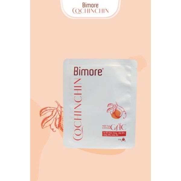 Combo 10 Mặt nạ cotton gấc